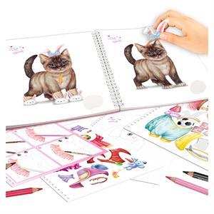 Depesche Create Your TOPModel Kitty Colouring Book
